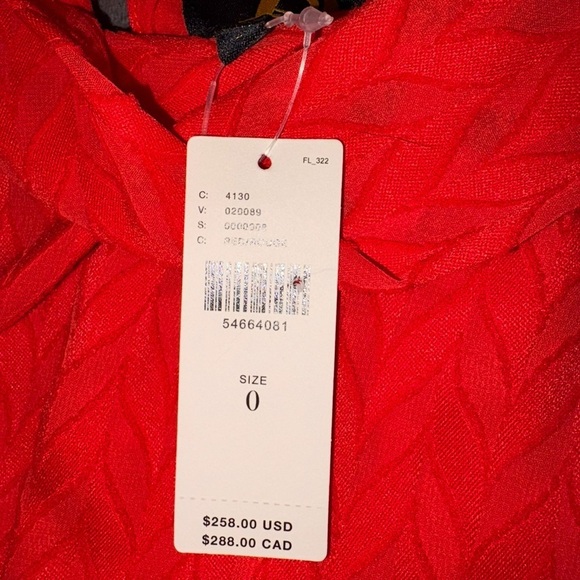 Sachin + Bibi NWT Anthropologie Size 0 Orange Cecelia Tie Neck Maxi Dress - Picture 7 of 11